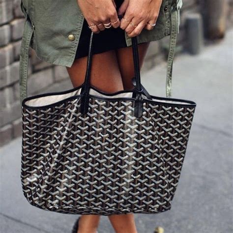 goyard black and white tote|luxury tote bag goyard.